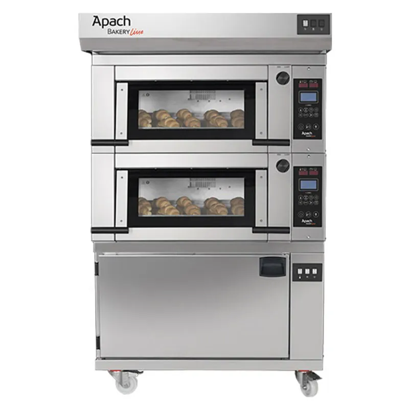 Печь подовая с расстойкой APACH BAKERY LINE E2224PAP DPBI-T