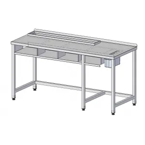 Стол для раскатки теста RoboLabs SRs2D-180/7L-H9-03