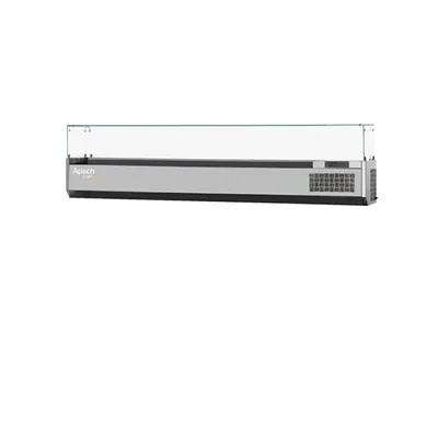 Витрины холодильные универсальные ВИТРИНА ХОЛОДИЛЬНАЯ СО СТЕКЛОМ APACH CHEF LINE LDR23038GR Б/АГРЕГАТА