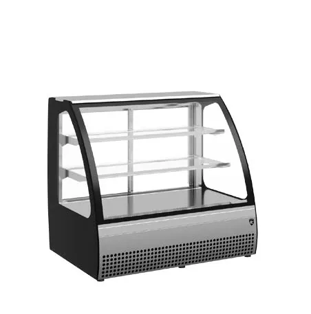 Витрины кондитерские ВИТРИНА КОНДИТЕРСКАЯ KAYMAN KВК-950М НАСТОЛЬНАЯ ЛЮКС ЧЕРНЫЙ