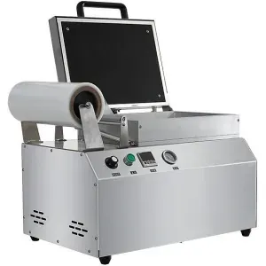 Вакуумные упаковщики Машина для вакуумной упаковки HUALIAN MACHINERY HLV-300VST LOW COST скин (210*148*55мм, матрица на 2 лотка)