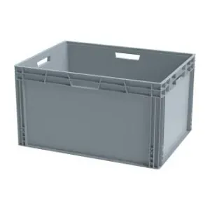 Ящики и лотки Ящик L 80см w 60см h 44см сплошные стенки сплошное дно Sembol Plastik SPK 8644