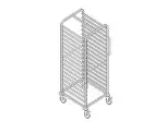 Тележки-шпильки Тележка гастронорм APACH CHEF LINE LWB2011
