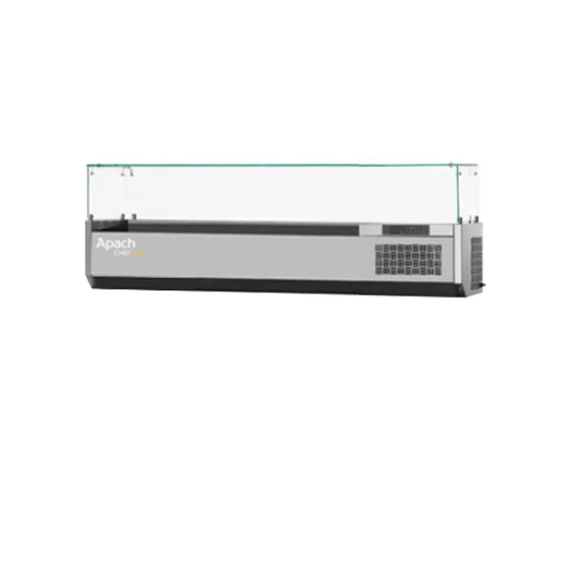 Витрины холодильные универсальные ВИТРИНА ХОЛОДИЛЬНАЯ СО СТЕКЛОМ APACH CHEF LINE LDR17032GR Б/АГРЕГАТА