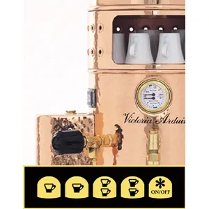 Кофемашина рожковая автоматическая Victoria Arduino Venus bar 2V copper, 220V