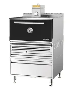 Грили на углях и дровах ГРИЛЬ-ПЕЧЬ JOSPER HJX-PRO-M120-TD NC ЧЕРНАЯ