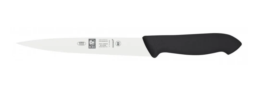 Нож филейный 18см для рыбы, черный HORECA PRIME 28100.HR08000.180