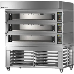 Печь для хлеба подовая Miwe CO 3.1208 2.0+DH190+DE140+H3 220+UG543+R155
