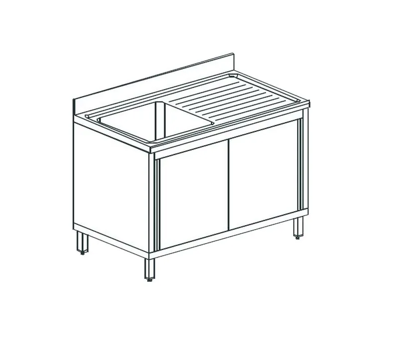 Ванна моечная APACH CHEF LINE LS136-54RWSD