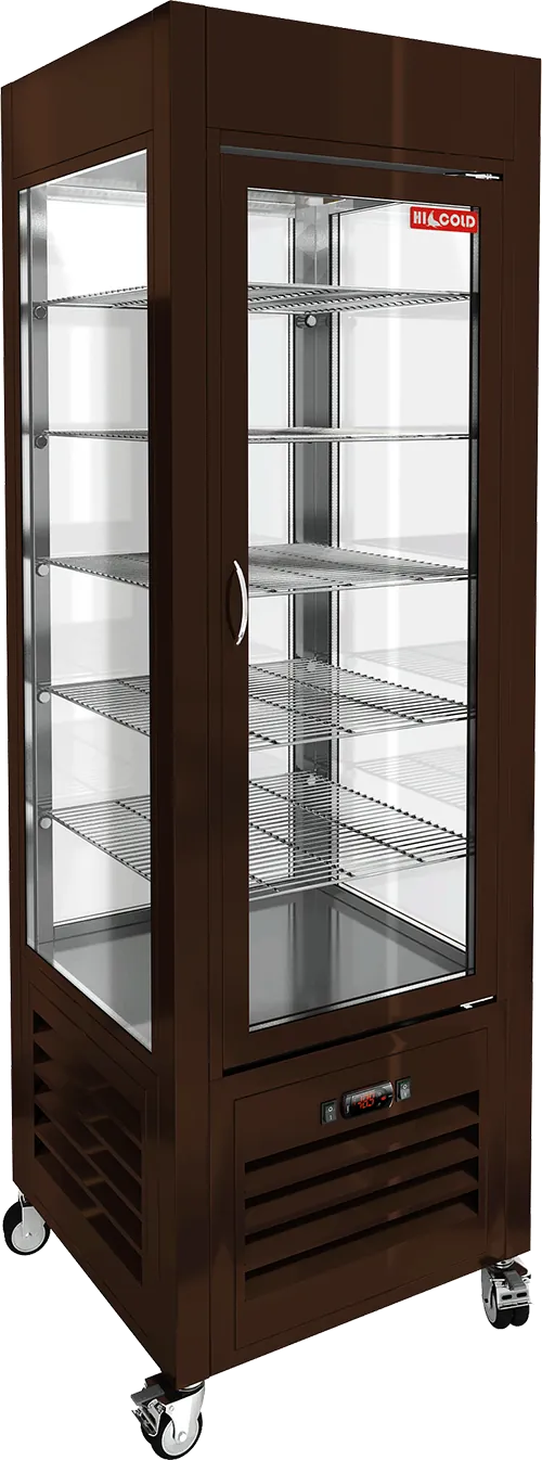 Витрина кондит/вертикальная Hicold VRC 350 BROWN