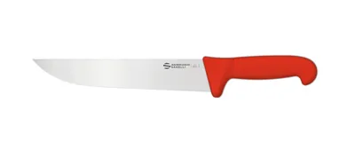 Инвентарь и инструмент Нож Sanelli Ambrogio серии Supra Colore, SM09024R, для мяса 240 х 44 мм, красный
