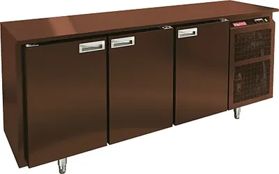 Столы холодильные BN 111/TN BAR стол охл. (-2+10), 3 двери, 1835х500х830мм, HICOLD RUS