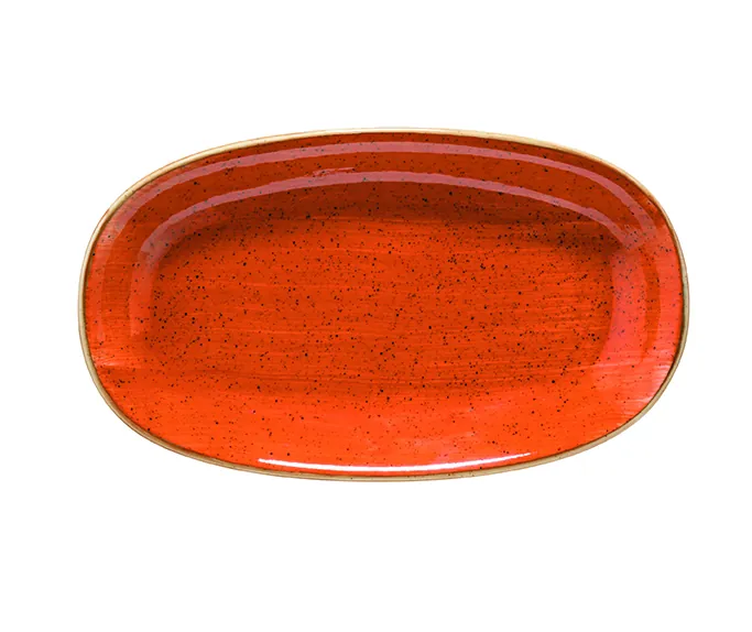 Bonna TERRACOTA AURA Блюдо овальное ATC GRM 19 OKY (19 см, терракотовый)