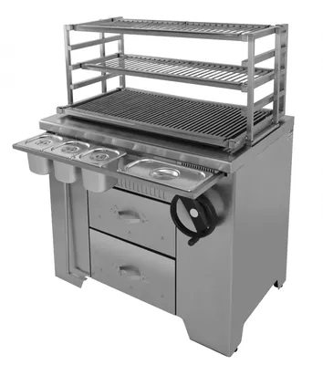 Грили на углях и дровах МАНГАЛ УГОЛЬНЫЙ МНОГОФУНКЦИОНАЛЬНЫЙ GRILL MASTER УММ 11306