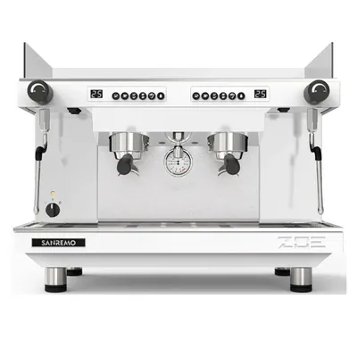 Кофемашины Кофемашина Sanremo Zoe Competition SED (автомат) 2 гр. высокие группы белая