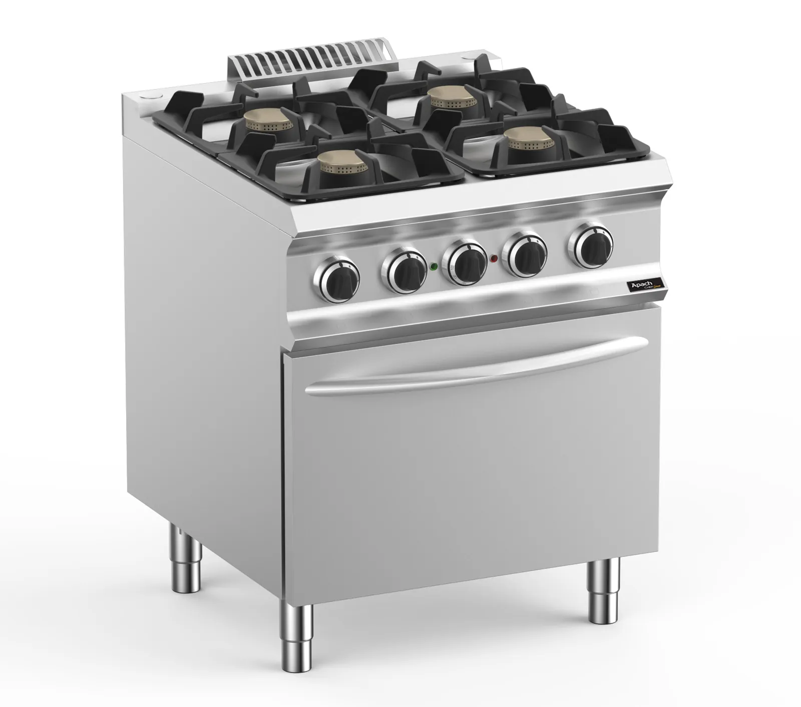 Плита газовая 4 конфорочн. 700 серии APACH CHEF LINE GLRRG77FEVP XL