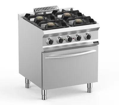 Плиты профессиональные ПЛИТА ГАЗОВАЯ 4 КОНФОРОЧН. 700 СЕРИИ APACH CHEF LINE GLRRG77FEVP XL