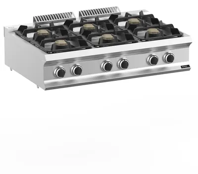 Плиты профессиональные ПЛИТА ГАЗОВАЯ 6 КОНФОРОЧН. 700 СЕРИИ APACH CHEF LINE GLRRG117P XL