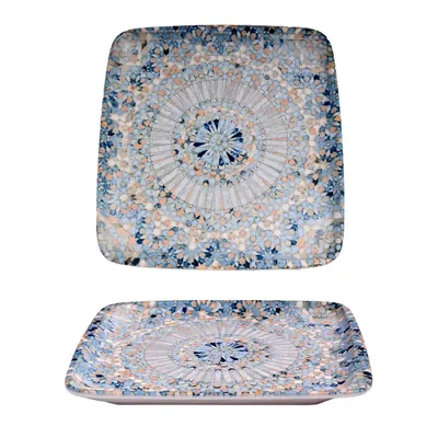 Тарелка Bonna серии Мозаик, S-MT-LUCMZMOV34KR, 75078, прямоуг. 270х250 мм без полей форма Мув