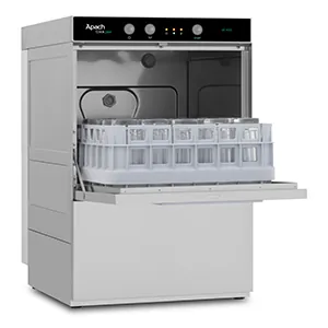Стаканомоечные машины Машина стаканомоечная APACH AF400DDP фронтальная