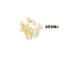 Форма LA MONFERRINA для P6/P12 NUMERI 6,5 MM 356N бронза