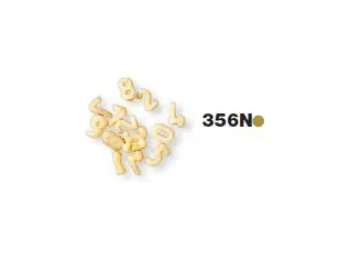 Рабочие органы и насадки Форма LA MONFERRINA для P6/P12 NUMERI 6,5 MM 356N бронза