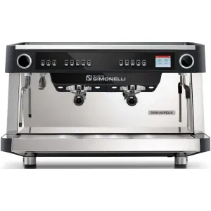 Кофемашины Кофемашина рожковая автоматическая Nuova Simonelli NUOVA AURELIA VOL XT 2Gr 220V black+PID+high groups+LED+ Group Display+Double wall steam wand