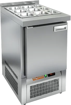 Столы для пиццы и салатов СТОЛ ДЛЯ САЛАТОВ HICOLD SLE3-1GN БЕЗ КРЫШКИ (R290)