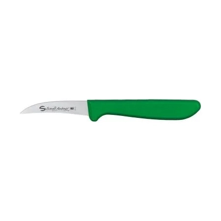 Нож Sanelli Ambrogio серии Supra Colore, ST91007G, для овощей 70 мм, зеленый