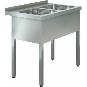Ванны моечные Ванна моечная Assum ВМЦ-П3-2/500 (1150х700х850)