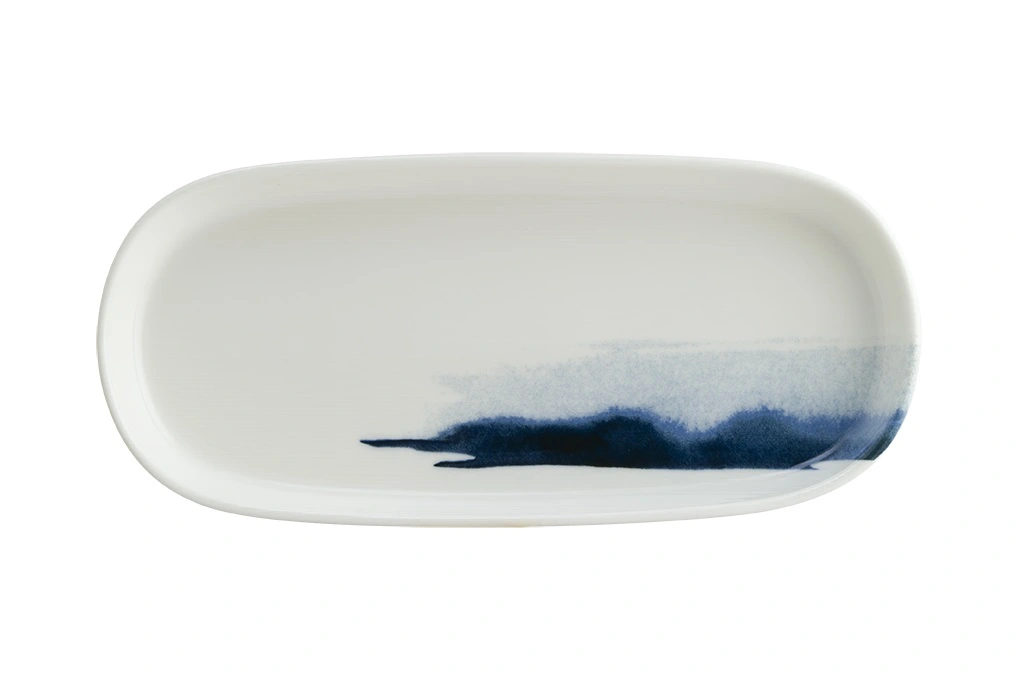 Блюдо овальное Bonna Blue Wave BLWHYG21OV 210*100 мм