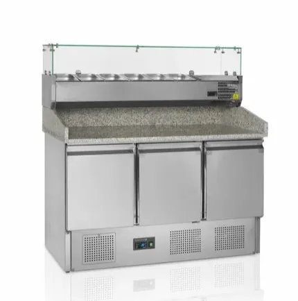 Столы для пиццы и салатов СТОЛ ДЛЯ ПИЦЦЫ TEFCOLD PT1365 + VK33-140