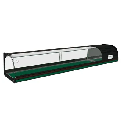 Витрины холодильные универсальные Витрина для суши  Полюс A37 SM 1,0-1 Sushi (ВХСв-1,0 Carboma cуши-кейс)