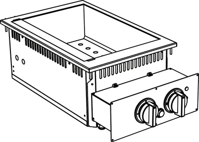 Мармиты МАРМИТ ВСТРАИВАЕМЫЙ 700 СЕРИИ APACH CHEF LINE SLDI7BME4
