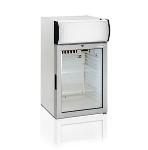 Шкафы морозильные Шкаф холодильный со стеклом Tefcold FS80CP