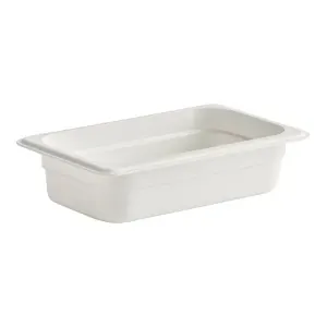 Гастроёмкости и крышки Гастроемкость GN1/4х65 поликарбонат белый Cambro 42CW-148