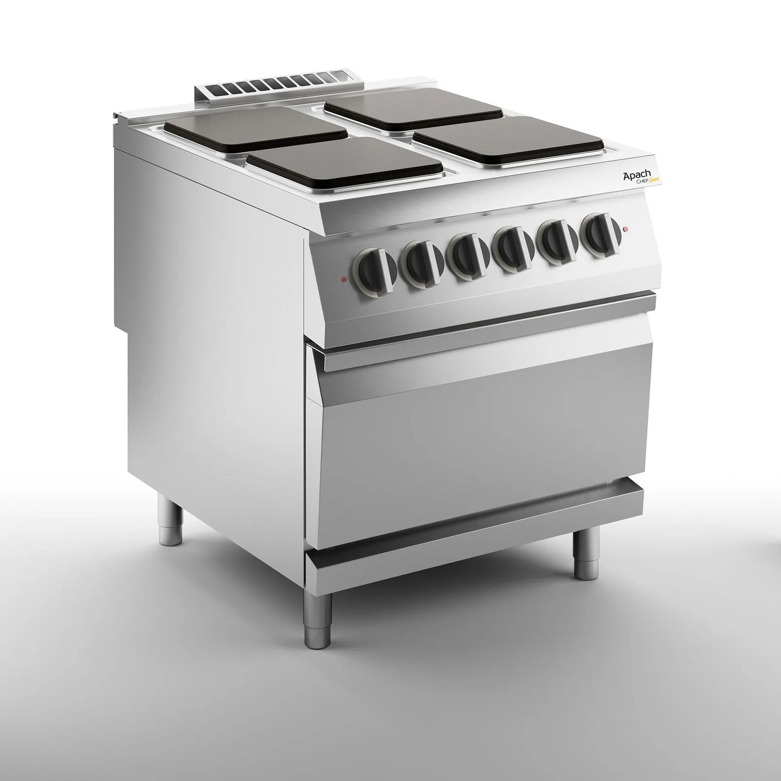 Плита электрическая 4 конфорочн. 900 серии APACH CHEF LINE SLRE89FE