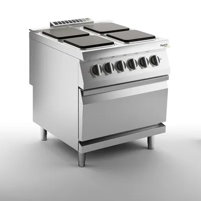 Плиты профессиональные ПЛИТА ЭЛЕКТРИЧЕСКАЯ 4 КОНФОРОЧН. 900 СЕРИИ APACH CHEF LINE SLRE89FE
