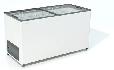 Лари морозильные ЛАРЬ МОРОЗИЛЬНЫЙ FROSTOR F 500 С ПРЯМОЕ СТЕКЛО СЕРЫЙ (ПРОПАН)
