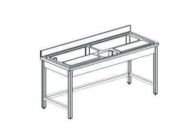 Столы производственные СТОЛ РАЗДЕЛОЧНЫЙ ДЛЯ РЫБЫ APACH CHEF LINE LTPF197S2