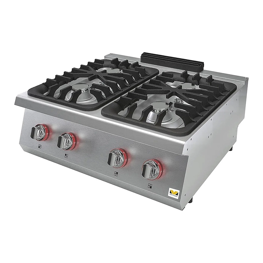 Плита Vortmax SGK 78, газовая, 4 конфорки