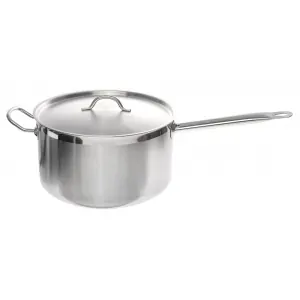 Наплитная посуда Сотейник D 28см h 16см 10л с крышкой LUXSTAHL кт758