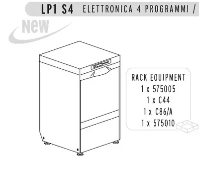 Котломоечные машины Машина котломоечная Dihr LP1 S4+DDE+PS