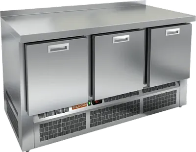 Столы холодильные СТОЛ С ХОЛОДИЛЬНЫМ ШКАФОМ HICOLD GNE 111/TN BOX (R290)