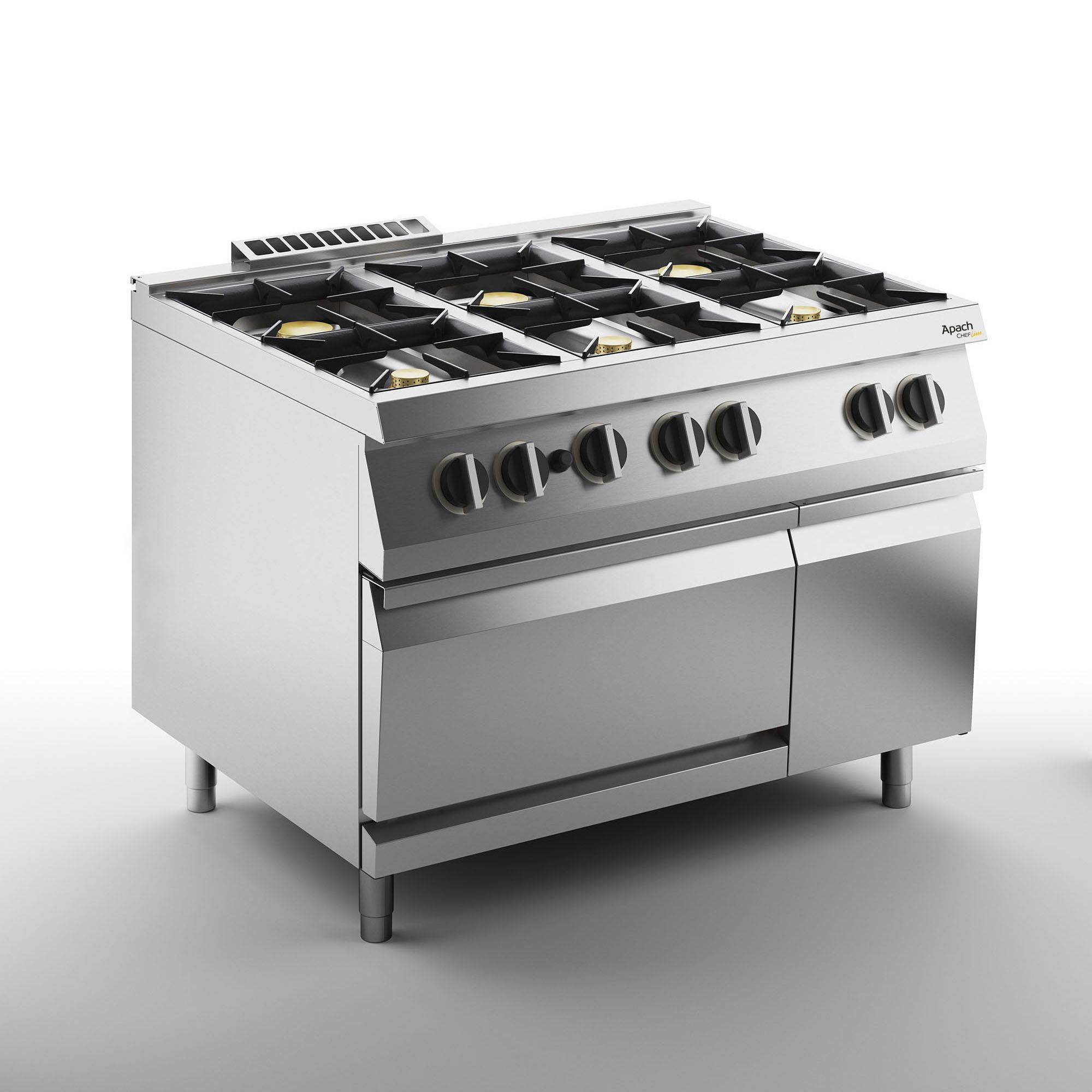 ПЛИТА ГАЗОВАЯ 6 КОНФОРОЧН. 700 СЕРИИ APACH CHEF LINE SLRRG127FGCS