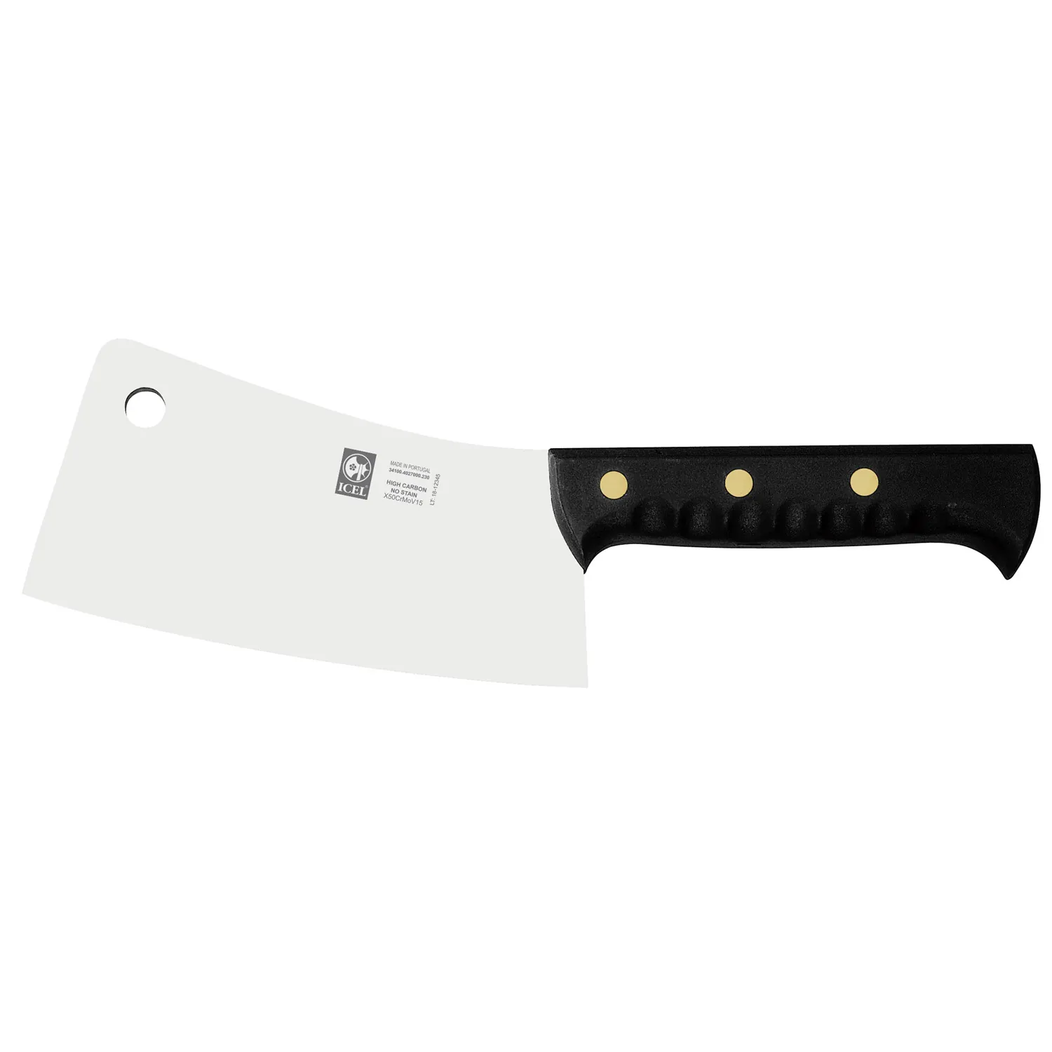 Нож для рубки 230/400 мм. 1060 гр. черный TALHO ICEL