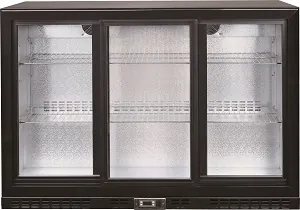 Шкаф барный холодильный Hurakan HKN-DBB350S