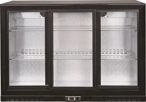 Шкафы морозильные ШКАФ БАРНЫЙ ХОЛОДИЛЬНЫЙ HURAKAN HKN-DBB350S