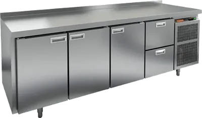 Столы холодильные СТОЛ С ХОЛОДИЛЬНЫМ ШКАФОМ HICOLD GN 1112/TN (R290)
