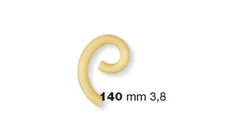 Рабочие органы и насадки Форма LA MONFERRINA для P6/P12 GRAMIGNA 3,8 MM 140 бронза